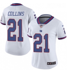 Womens Nike New York Giants 21 Landon Collins Limited White Rush Vapor Untouchable NFL Jersey Womens Nike New York Giants 21 Landon Collins Limited White Rush Vapor Untouchable NFL Jersey