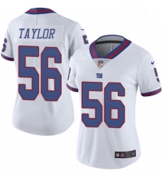 Womens Nike New York Giants 56 Lawrence Taylor Limited White Rush Vapor Untouchable NFL Jersey Womens Nike New York Giants 56 Lawrence Taylor Limited White Rush Vapor Untouchable NFL Jersey