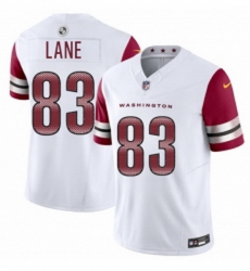 Men Washington Commanders 83 Jaylin Lane White 2025 Draft FUSE Vapor Limited Football Stitched Jersey