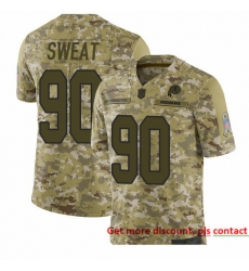 Redskins 90 Montez Sweat Camo Men Stitched Football Limited 2018 Salute To Service Jersey Redskins 90 Montez Sweat Camo Men Stitched Football Limited 2018 Salute To Service Jersey