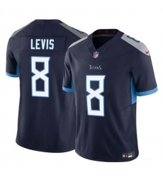 Men Tennessee Titans 8 Will Levis Navy 2023 F U S E Vapor Limited Throwback Stitched Football Jersey Men Tennessee Titans 8 Will Levis Navy 2023 F U S E Vapor Limited Throwback Stitched Football Jersey
