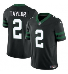 Men New York Jets 2 Tyrod Taylor Black 2024 F U S E Vapor Untouchable Limited Stitched Jersey Men New York Jets 2 Tyrod Taylor Black 2024 F U S E Vapor Untouchable Limited Stitched Jersey