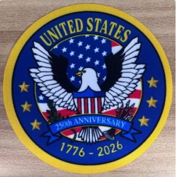 Men New York Jets United States 1776 2026 250 Anniversary Patch Biaog