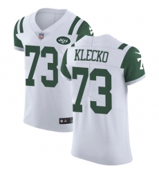 Nike Jets #73 Joe Klecko White Mens Stitched NFL Vapor Untouchable Elite Jersey Nike Jets #73 Joe Klecko White Mens Stitched NFL Vapor Untouchable Elite Jersey