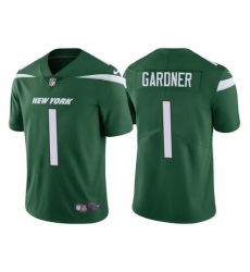 Nike New York Jets 1 Ahmad Gardner Green 2022 NFL Draft Vapor Untouchable Limited Jersey