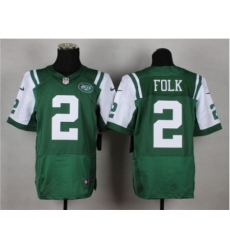 Nike new york jets 2 Nick Folk green Elite NFL Jersey Nike new york jets 2 Nick Folk green Elite NFL Jersey