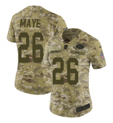 Nike Jets #26 Marcus Maye Camo Women Stitched NFL Limited 2018 Salute to Service Jersey Nike Jets #26 Marcus Maye Camo Women Stitched NFL Limited 2018 Salute to Service Jersey