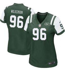 Women's Nike New York Jets #96 Muhammad Wilkerson Limited Green Team Color NFL Jersey Women's Nike New York Jets #96 Muhammad Wilkerson Limited Green Team Color NFL Jersey