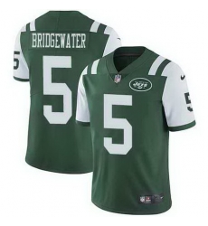 Nike Jets 5 Teddy Bridgewater Green Youth Vapor Untouchable Limited Jersey Nike Jets 5 Teddy Bridgewater Green Youth Vapor Untouchable Limited Jersey