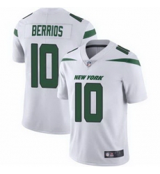 Youth New York Jets #10 Braxton Berrios White Vapor Untouchable Limited Stitched Jersey Youth New York Jets #10 Braxton Berrios White Vapor Untouchable Limited Stitched Jersey