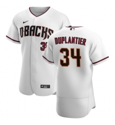 Men Arizona Diamondbacks 34 Jon Duplantier Men Nike White Crimson Flex Base Home Team MLB Jersey Men Arizona Diamondbacks 34 Jon Duplantier Men Nike White Crimson Flex Base Home Team MLB Jersey