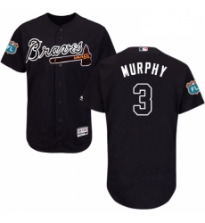 Mens Majestic Atlanta Braves 3 Dale Murphy Navy Blue Alternate Flex Base Authentic Collection MLB Jersey Mens Majestic Atlanta Braves 3 Dale Murphy Navy Blue Alternate Flex Base Authentic Collection MLB Jersey