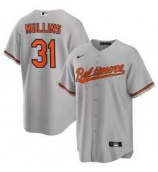 Men Baltimore Orioles 31 Cedric Mullins Grey Cool Base Stitched Jersey Men Baltimore Orioles 31 Cedric Mullins Grey Cool Base Stitched Jersey
