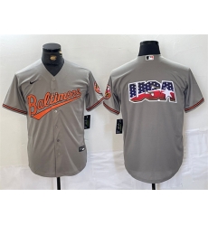 Men Baltimore Orioles Gray Team Big Logo Cool Base Stitched Jersey Men Baltimore Orioles Gray Team Big Logo Cool Base Stitched Jersey
