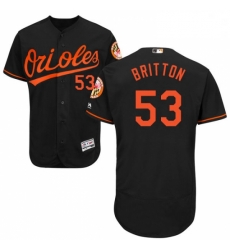 Mens Majestic Baltimore Orioles 53 Zach Britton Black Alternate Flex Base Authentic Collection MLB Jersey Mens Majestic Baltimore Orioles 53 Zach Britton Black Alternate Flex Base Authentic Collection MLB Jersey