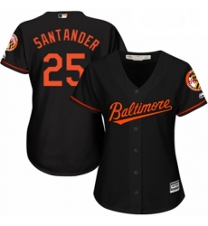 Womens Majestic Baltimore Orioles 25 Anthony Santander Authentic Black Alternate Cool Base MLB Jersey Womens Majestic Baltimore Orioles 25 Anthony Santander Authentic Black Alternate Cool Base MLB Jersey