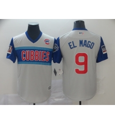 Cubs 9 Javier Baez El Mago Gray 2019 MLB Little League Classic Player Jersey Cubs 9 Javier Baez El Mago Gray 2019 MLB Little League Classic Player Jersey