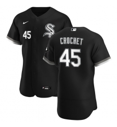 Men Chicago White Sox 45 Garrett Crochet Men Nike Black Alternate 2020 Flex Base Player MLB Jersey Men Chicago White Sox 45 Garrett Crochet Men Nike Black Alternate 2020 Flex Base Player MLB Jersey
