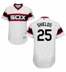 Mens Majestic Chicago White Sox 33 James Shields White Alternate Flex Base Authentic Collection MLB Jersey Mens Majestic Chicago White Sox 33 James Shields White Alternate Flex Base Authentic Collection MLB Jersey