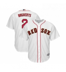 Youth Boston Red Sox 2 Xander Bogaerts Authentic White 2019 Gold Program Cool Base Baseball Jersey Youth Boston Red Sox 2 Xander Bogaerts Authentic White 2019 Gold Program Cool Base Baseball Jersey