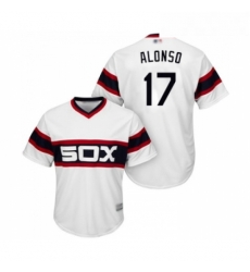 Youth Chicago White Sox 17 Yonder Alonso Replica White 2013 Alternate Home Cool Base Baseball Jersey Youth Chicago White Sox 17 Yonder Alonso Replica White 2013 Alternate Home Cool Base Baseball Jersey