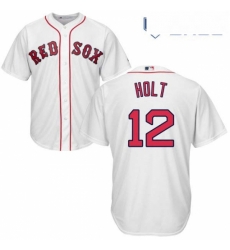 Youth Majestic Boston Red Sox 12 Brock Holt Authentic White Home Cool Base MLB Jersey Youth Majestic Boston Red Sox 12 Brock Holt Authentic White Home Cool Base MLB Jersey