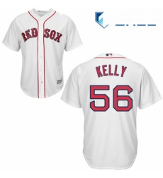Youth Majestic Boston Red Sox 56 Joe Kelly Replica White Home Cool Base MLB Jersey Youth Majestic Boston Red Sox 56 Joe Kelly Replica White Home Cool Base MLB Jersey
