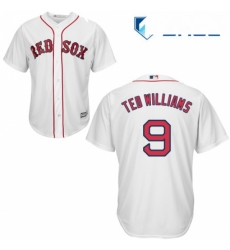 Youth Majestic Boston Red Sox 9 Ted Williams Authentic White Home Cool Base MLB Jersey Youth Majestic Boston Red Sox 9 Ted Williams Authentic White Home Cool Base MLB Jersey