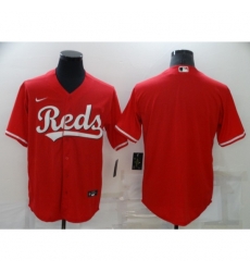 Men's Nike Cincinnati Reds Blank Red Home Stitched Baseball Jersey Men's Nike Cincinnati Reds Blank Red Home Stitched Baseball Jersey