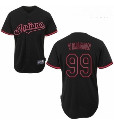 Mens Majestic Cleveland Indians 99 Ricky Vaughn Authentic Black Fashion MLB Jersey Mens Majestic Cleveland Indians 99 Ricky Vaughn Authentic Black Fashion MLB Jersey