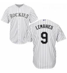 Youth Majestic Colorado Rockies 9 DJ LeMahieu Replica White Home Cool Base MLB Jersey Youth Majestic Colorado Rockies 9 DJ LeMahieu Replica White Home Cool Base MLB Jersey