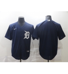 Men Detroit Tigers Nike Blue Blank Jersey Men Detroit Tigers Nike Blue Blank Jersey