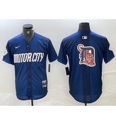 Men Detroit Tigers Team Big Logo 2024 Navy City Connect Cool Base Limited Stitched 1 Men Detroit Tigers Team Big Logo 2024 Navy City Connect Cool Base Limited Stitched 1