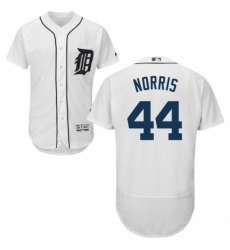 Mens Majestic Detroit Tigers 44 Daniel Norris White Home Flex Base Authentic Collection MLB Jersey Mens Majestic Detroit Tigers 44 Daniel Norris White Home Flex Base Authentic Collection MLB Jersey