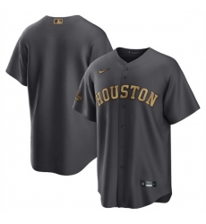 Men Houston Astros Blank 2022 All Star CharcoalCool Base Stitched Baseball Jersey Men Houston Astros Blank 2022 All Star CharcoalCool Base Stitched Baseball Jersey