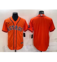 Men Houston Astros Blank Orange With Patch Cool Base Stitched Jersey Men Houston Astros Blank Orange With Patch Cool Base Stitched Jersey