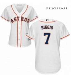 Womens Majestic Houston Astros 7 Craig Biggio Authentic White Home Cool Base MLB Jersey Womens Majestic Houston Astros 7 Craig Biggio Authentic White Home Cool Base MLB Jersey