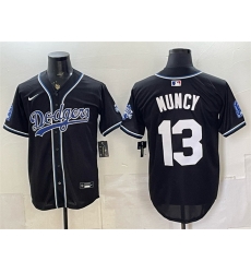 Men Los Angeles Dodgers 13 Max Muncy B2B Champs 2026 Black Out Style Vapor Limited Stitched Baseball Jersey Men Los Angeles Dodgers 13 Max Muncy B2B Champs 2026 Black Out Style Vapor Limited Stitched Baseball Jersey