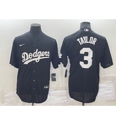 Men Los Angeles Dodgers 3 Chris Taylor Black Cool Base Stitched Baseball Jersey Men Los Angeles Dodgers 3 Chris Taylor Black Cool Base Stitched Baseball Jersey