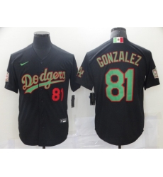 Men Los Angeles Dodgers MexicanLuis Gonzalez 81 Black World Series White MLB Jersey Men Los Angeles Dodgers MexicanLuis Gonzalez 81 Black World Series White MLB Jersey