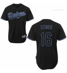 Mens Majestic Los Angeles Dodgers 16 Andre Ethier Authentic Black Fashion MLB Jersey Mens Majestic Los Angeles Dodgers 16 Andre Ethier Authentic Black Fashion MLB Jersey