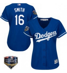 Will Smith Womens Los Angeles Dodgers Royal Replica Cool Base Alternate 2018 World Series Jersey Majestic Will Smith Womens Los Angeles Dodgers Royal Replica Cool Base Alternate 2018 World Series Jersey Majestic