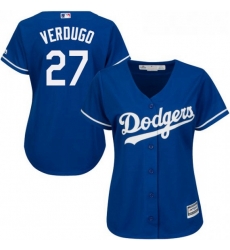 Women Los Angeles Dodgers Alex Verdugo Blue Cool Base Road Player MLB Jersey Women Los Angeles Dodgers Alex Verdugo Blue Cool Base Road Player MLB Jersey