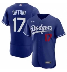 Women Los Angeles Dodgers Shohei Ohtani #17 Blue 2024 Home Elite Stitched Jersey Women Los Angeles Dodgers Shohei Ohtani #17 Blue 2024 Home Elite Stitched Jersey
