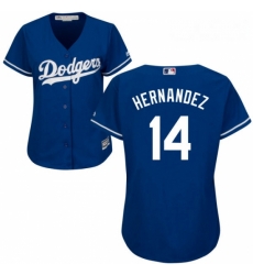Womens Majestic Los Angeles Dodgers 14 Enrique Hernandez Authentic Royal Blue Alternate Cool Base MLB Jersey Womens Majestic Los Angeles Dodgers 14 Enrique Hernandez Authentic Royal Blue Alternate Cool Base MLB Jersey