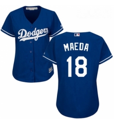 Womens Majestic Los Angeles Dodgers 18 Kenta Maeda Authentic Royal Blue Alternate Cool Base MLB Jersey Womens Majestic Los Angeles Dodgers 18 Kenta Maeda Authentic Royal Blue Alternate Cool Base MLB Jersey