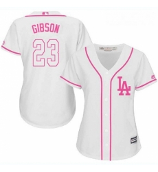 Womens Majestic Los Angeles Dodgers 23 Kirk Gibson Replica White Fashion Cool Base MLB Jersey Womens Majestic Los Angeles Dodgers 23 Kirk Gibson Replica White Fashion Cool Base MLB Jersey