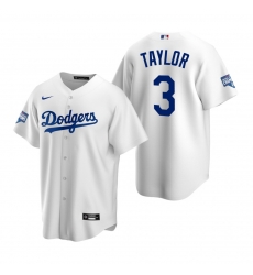 Youth Los Angeles Dodgers 3 Chris Taylor White 2020 World Series Champions Replica Jersey Youth Los Angeles Dodgers 3 Chris Taylor White 2020 World Series Champions Replica Jersey