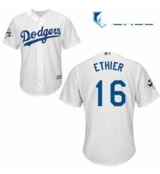 Youth Majestic Los Angeles Dodgers 16 Andre Ethier Authentic White Home 2017 World Series Bound Cool Base MLB Jersey Youth Majestic Los Angeles Dodgers 16 Andre Ethier Authentic White Home 2017 World Series Bound Cool Base MLB Jersey
