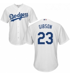 Youth Majestic Los Angeles Dodgers 23 Kirk Gibson Authentic White Home Cool Base MLB Jersey Youth Majestic Los Angeles Dodgers 23 Kirk Gibson Authentic White Home Cool Base MLB Jersey